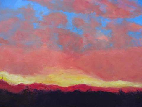 oil painting  19"x24"